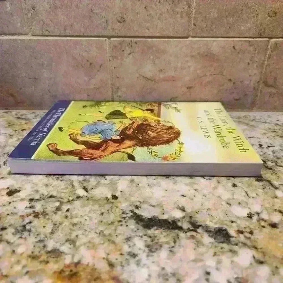 The lion, the with, and the wardrobe book by C.S. Lewis newer edition - Picture 3 of 4